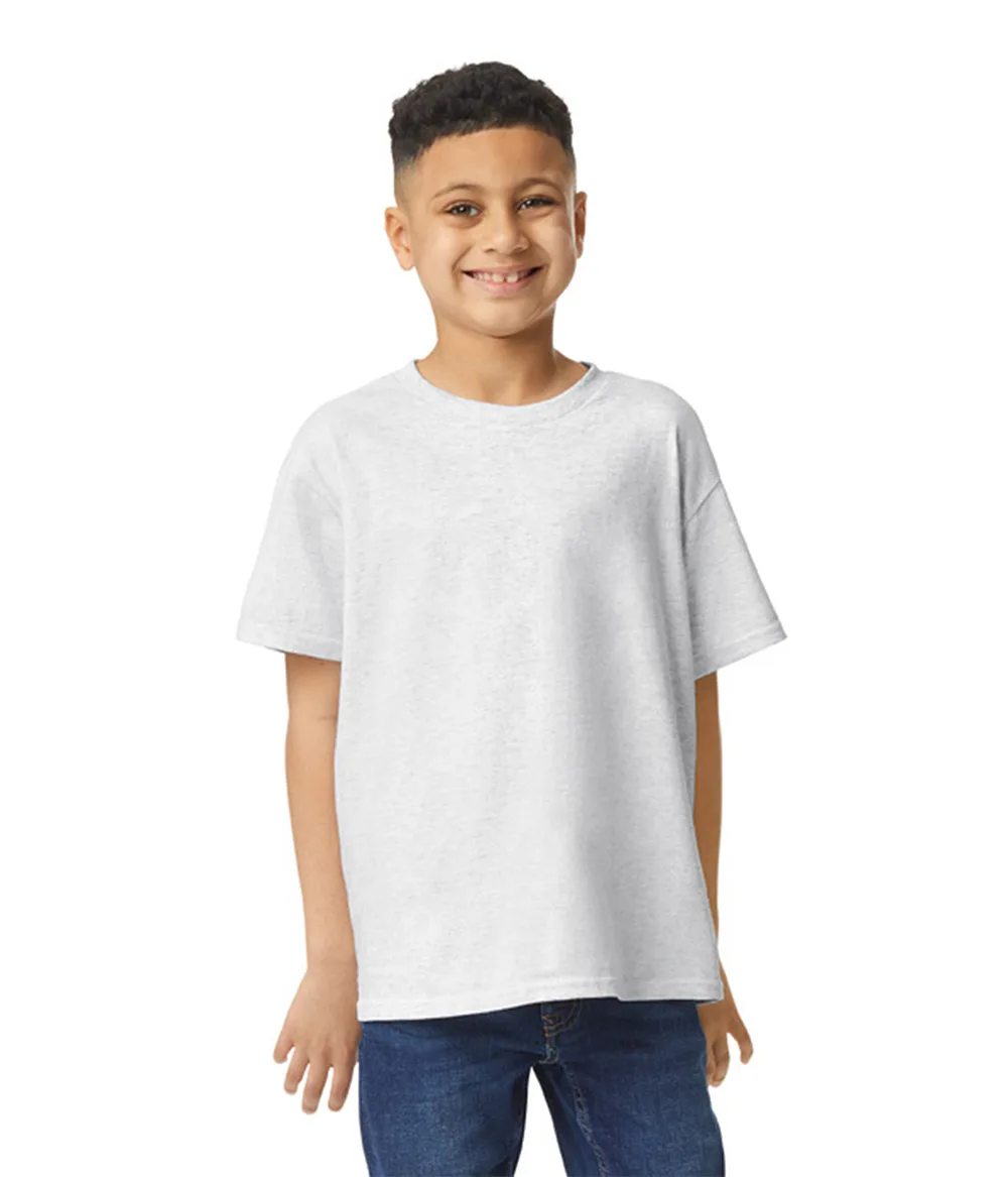 Heavy Cotton Youth T-Shirt in Ash Grey (99C/1P)